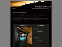 Tablet Screenshot of abandoned-britain.com